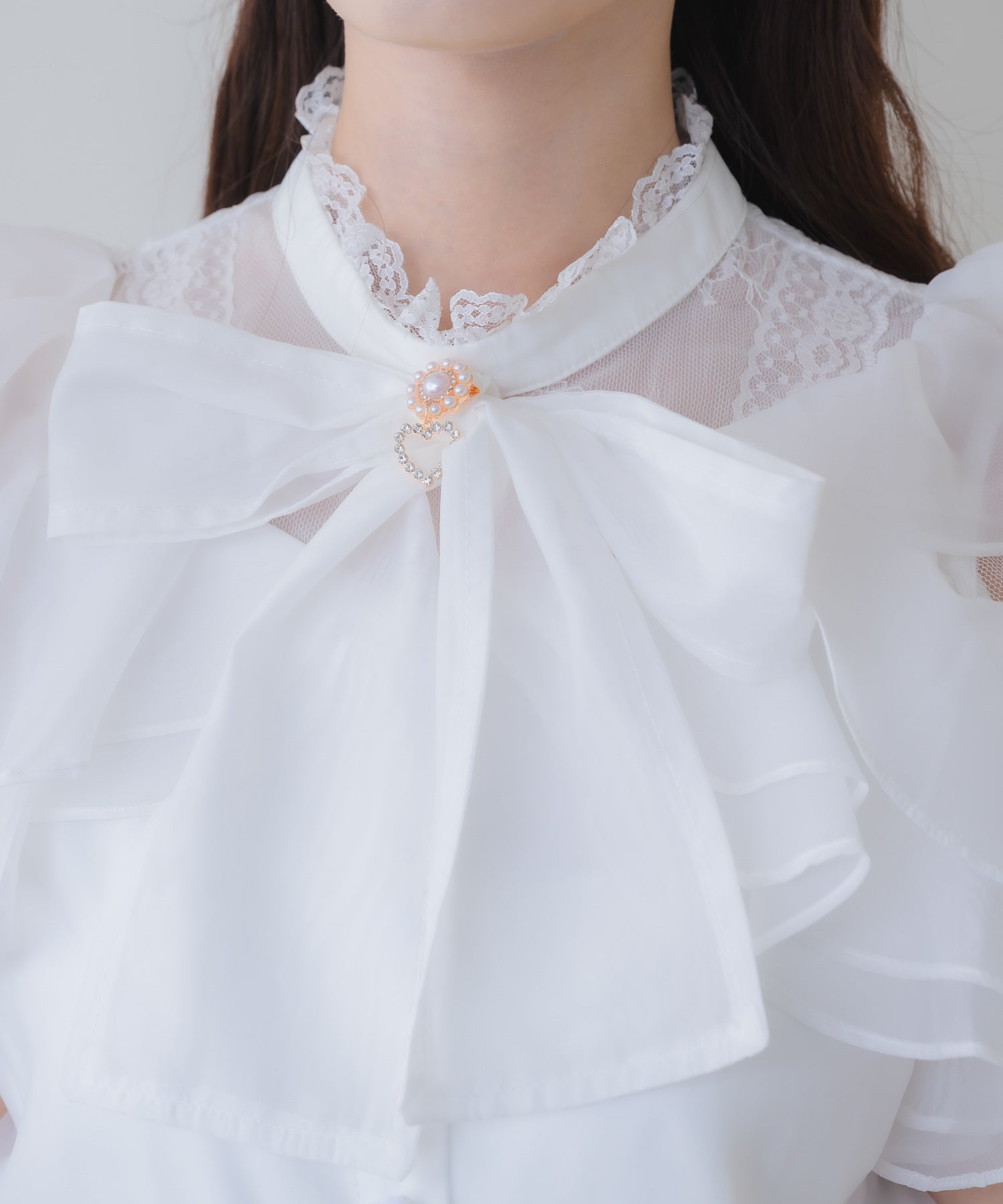 ラッフルシアーブラウス | Rlab store
