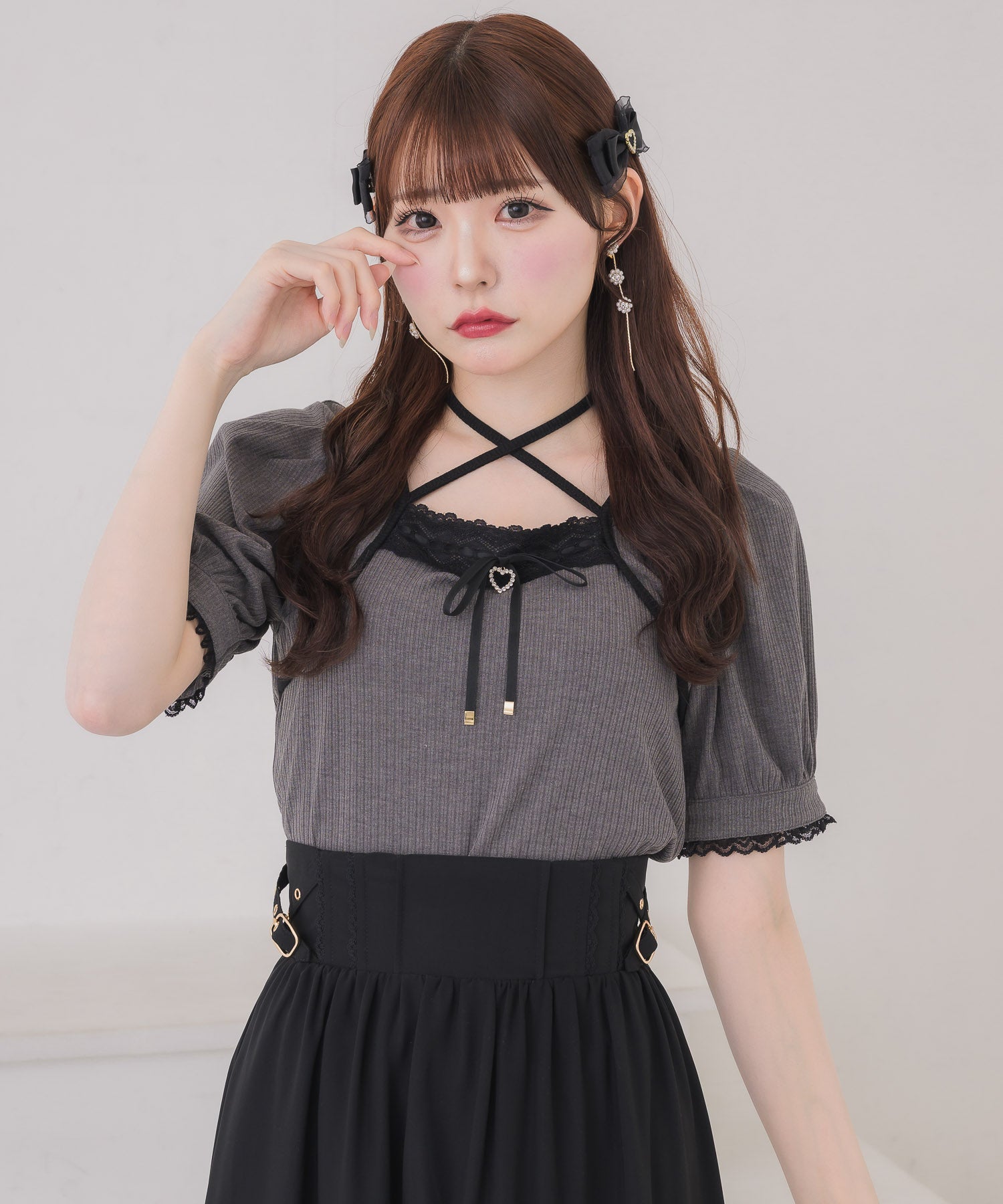 リボン♡プロフ必読♡ ボレロ風リボントップス | Rlab store