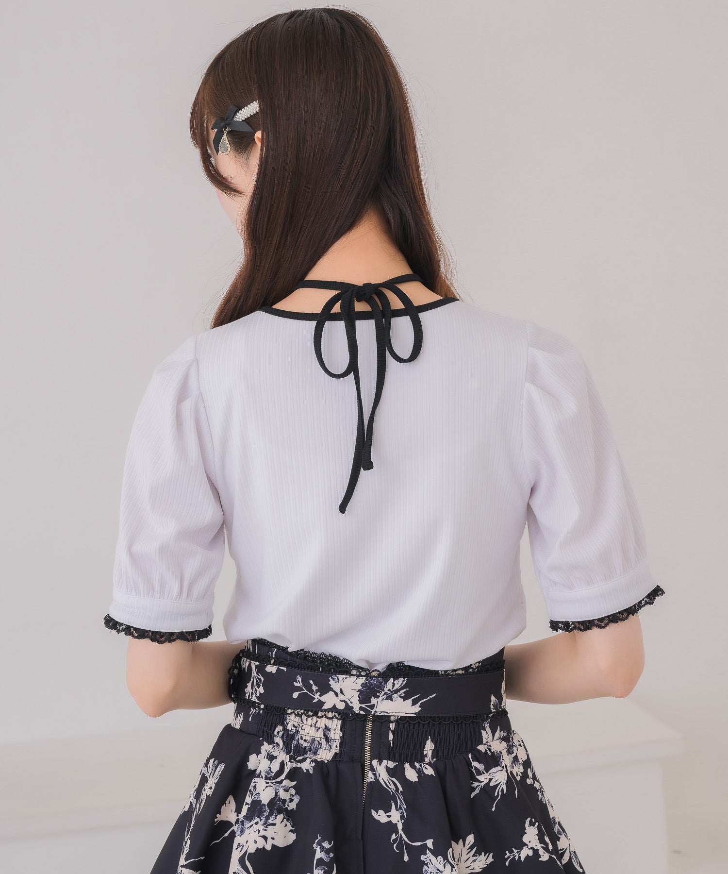 ボレロ風リボントップス | Rlab store