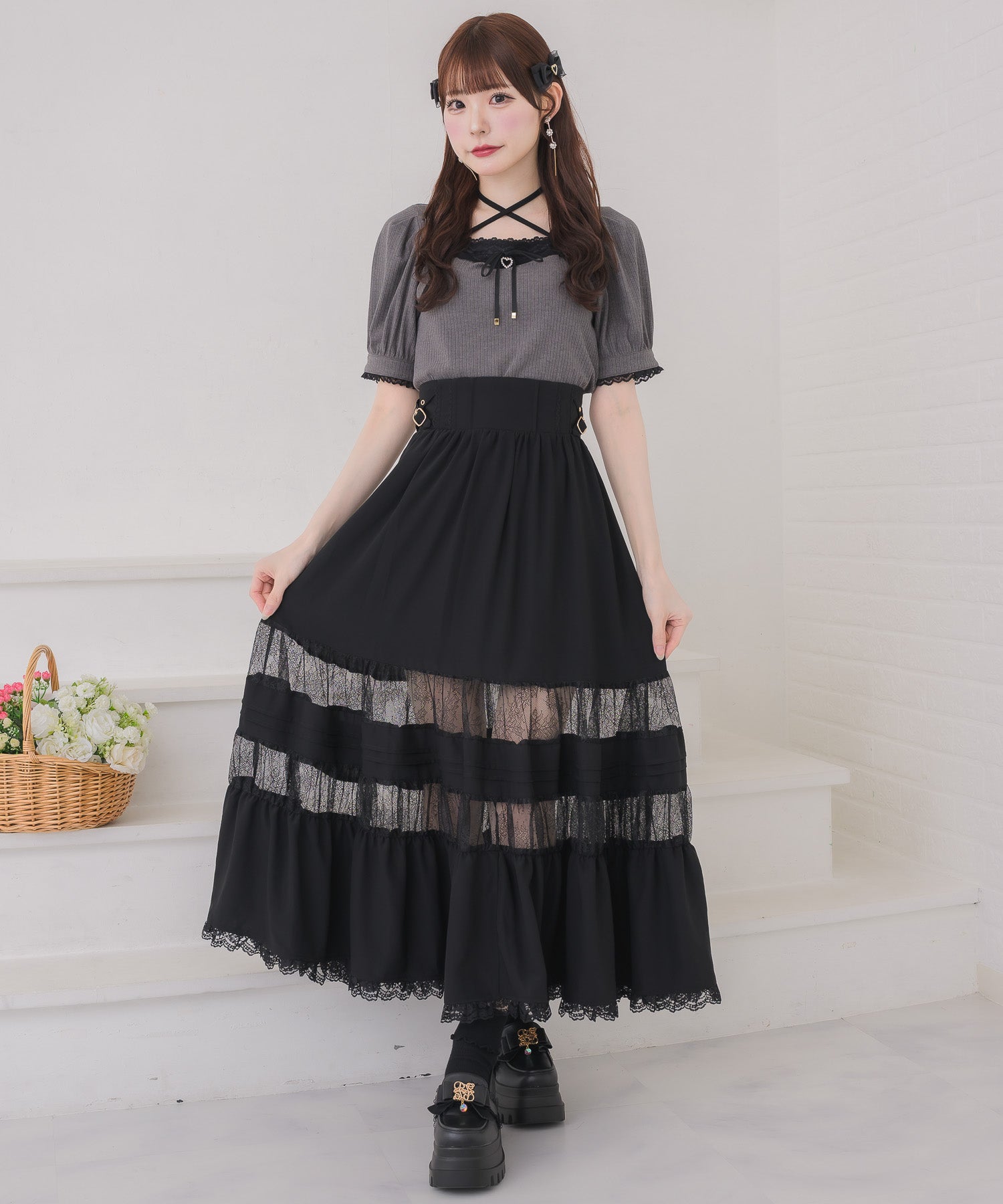 リボン♡プロフ必読♡ ボレロ風リボントップス | Rlab store