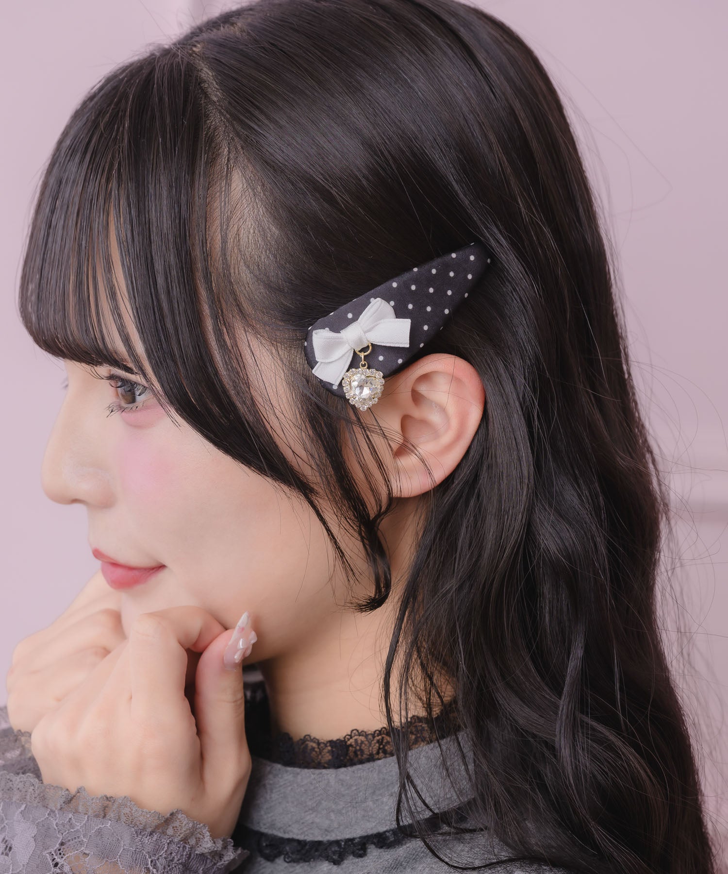 ハートビジュードットクリップセット | Rlab store