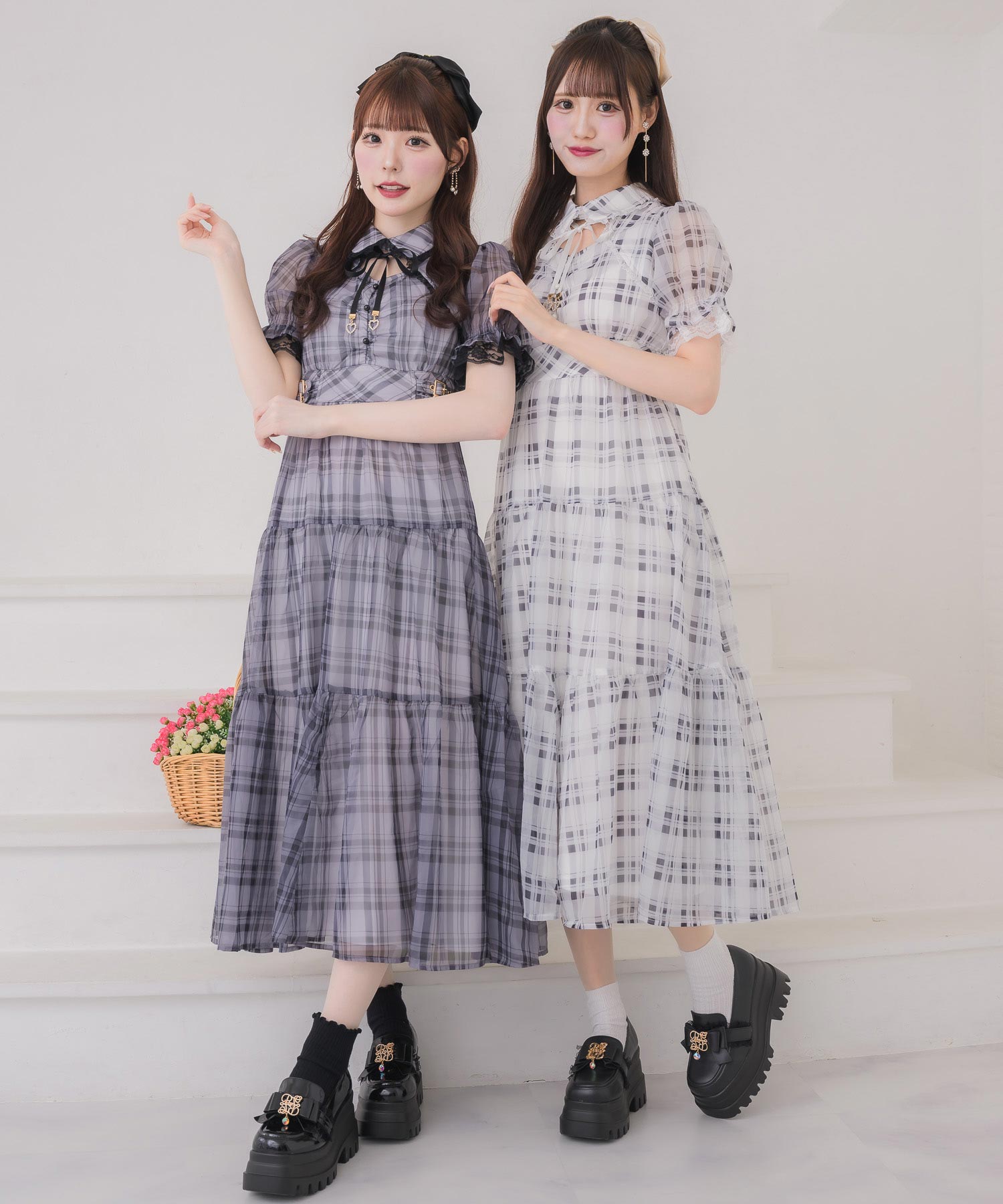 ROJITA デコルテ開きロングワンピース ケープロングワンピース | Rlab store