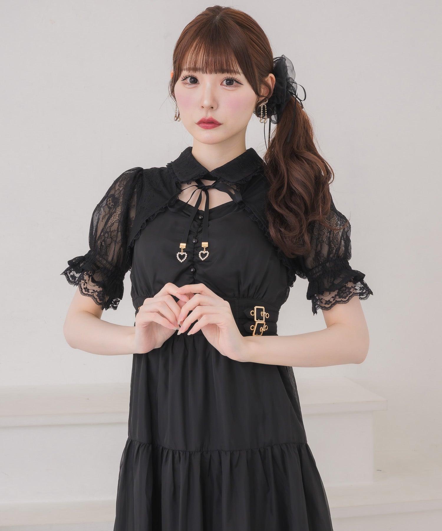 ティアードシアーロングワンピース | Rlab store