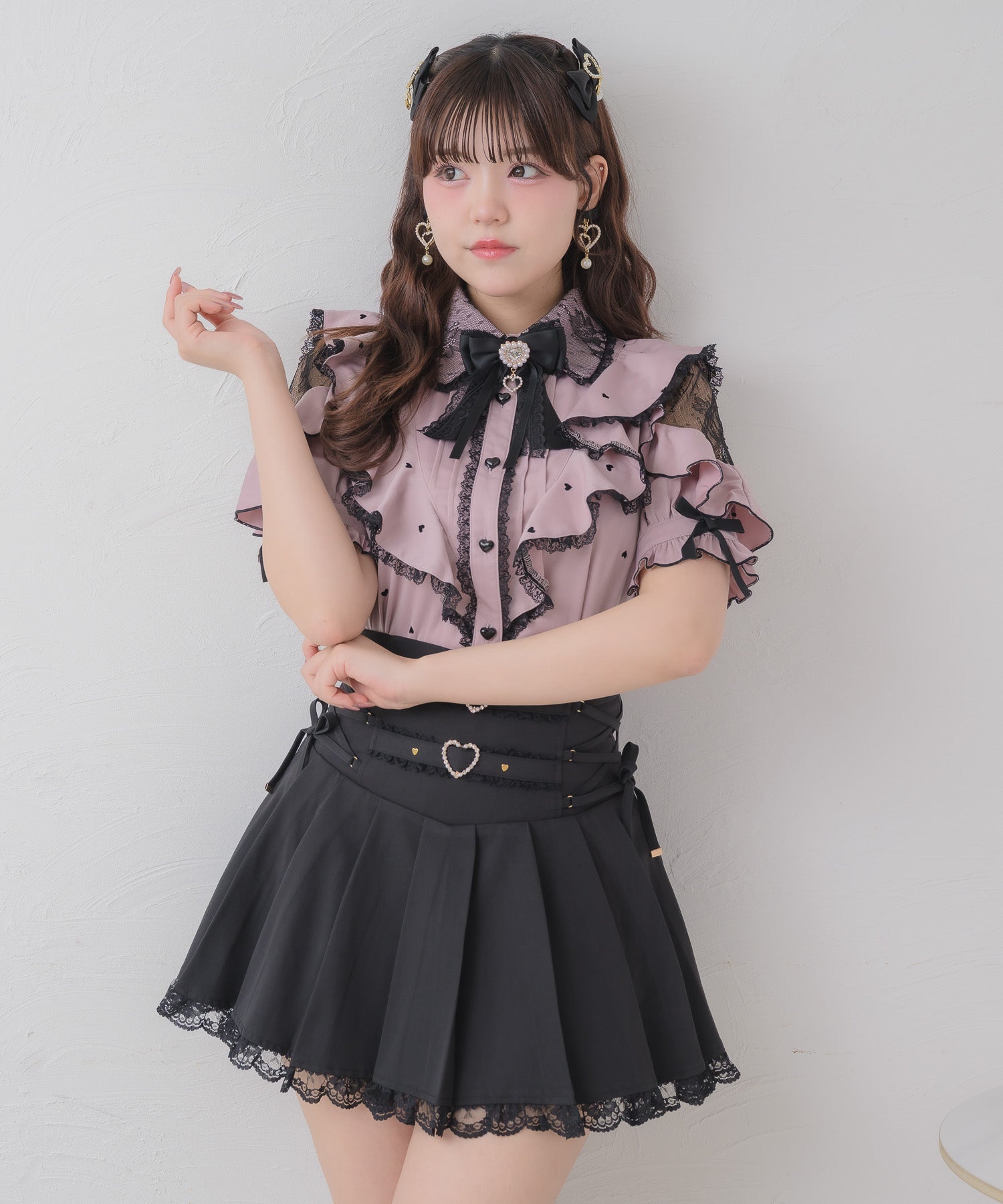 ロージーモンスターheart dot lady tops ドット ブラウス 000000003977-17.jpg?size=l&w=