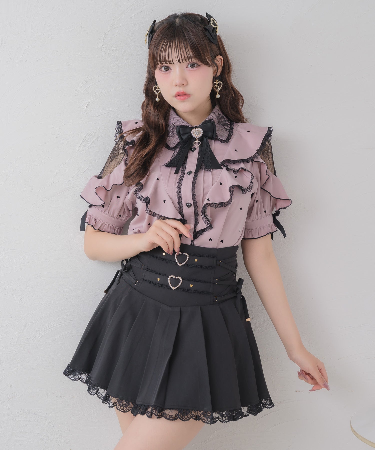 ロージーモンスターheart dot lady tops ドット ブラウス 000000003977-18.jpg?size=l&w=