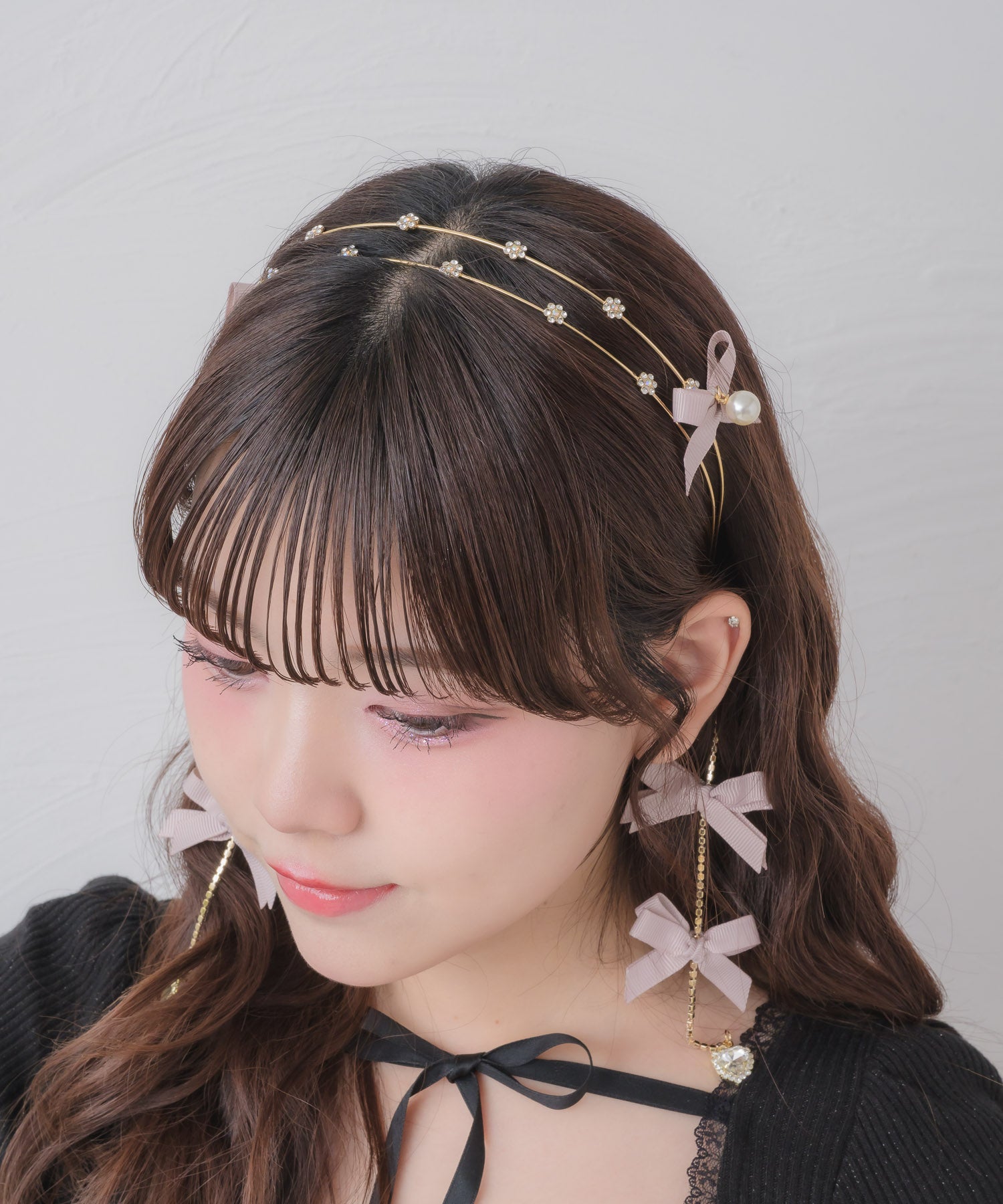 リボンフラワーカチューシャ | Rlab store