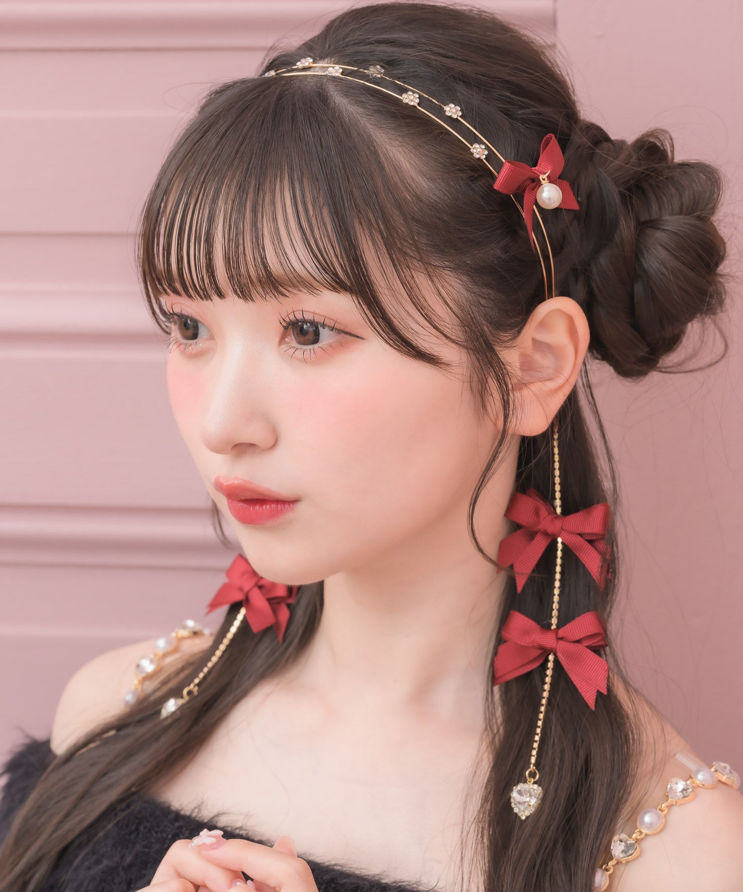 リボンフラワーカチューシャ | Rlab store