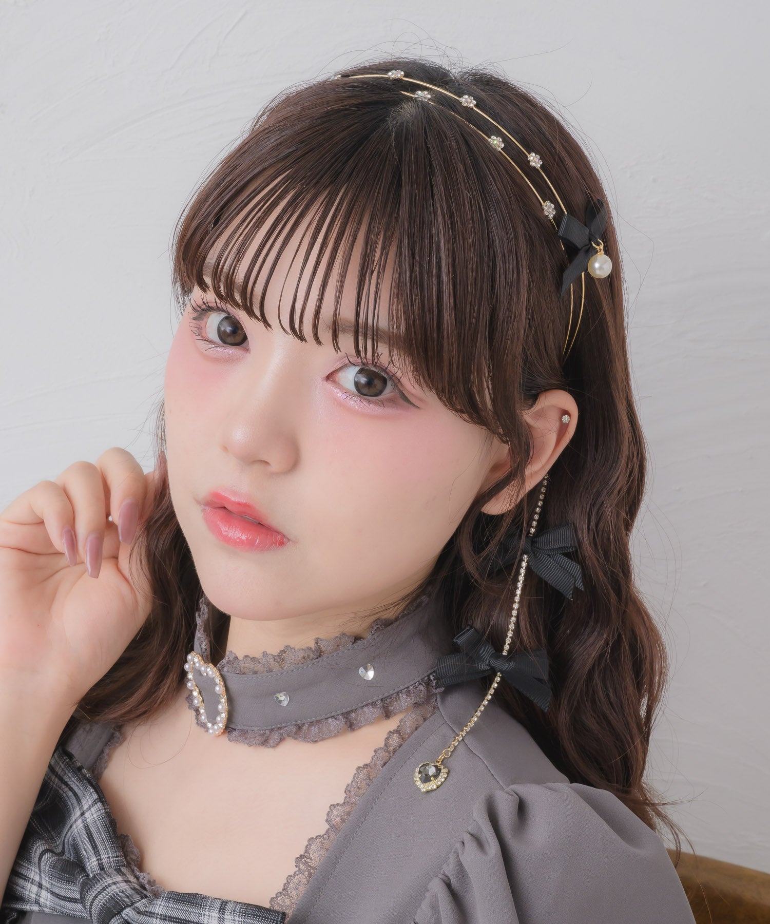 リボンフラワーカチューシャ | Rlab store