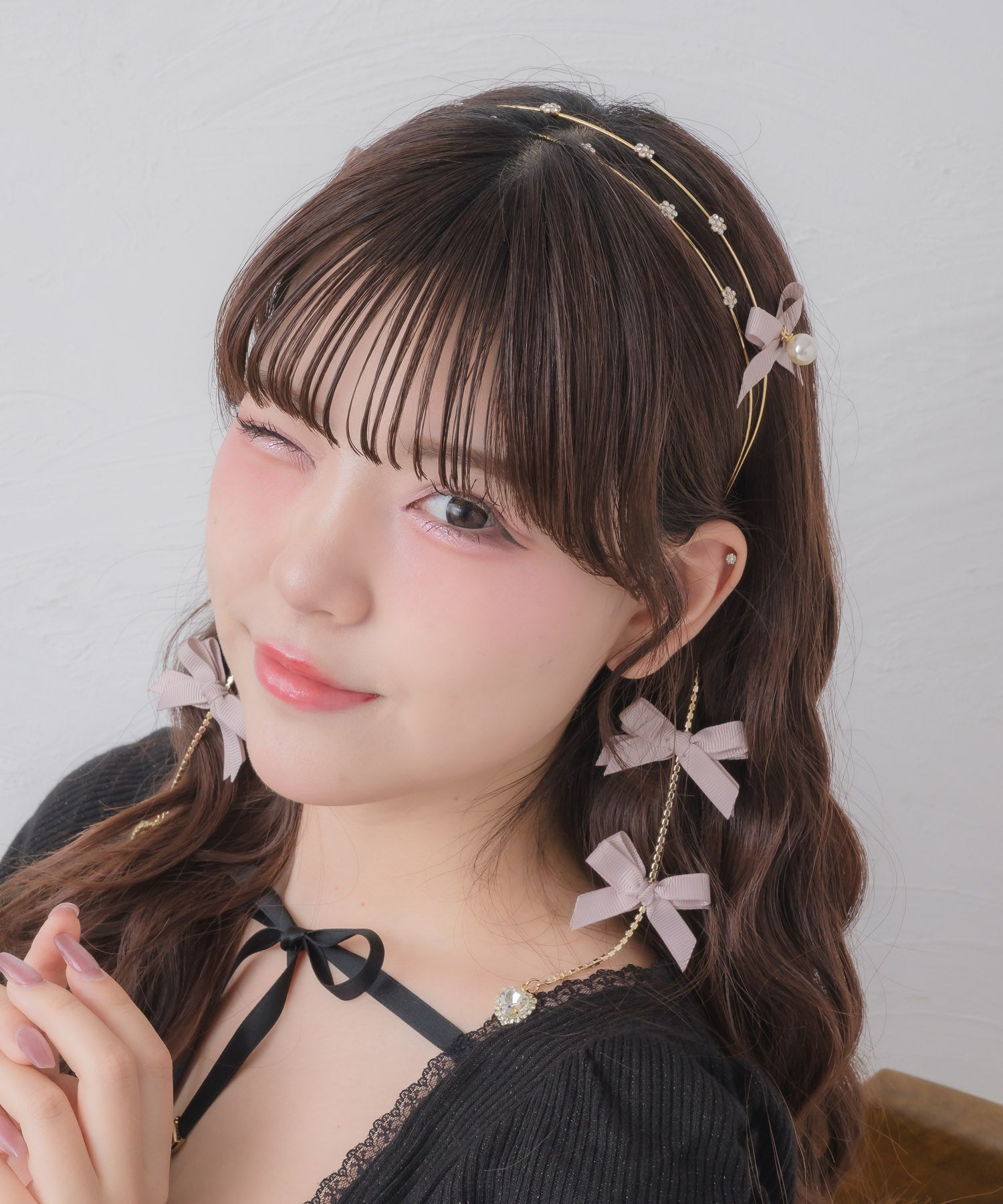 リボンフラワーカチューシャ | Rlab store