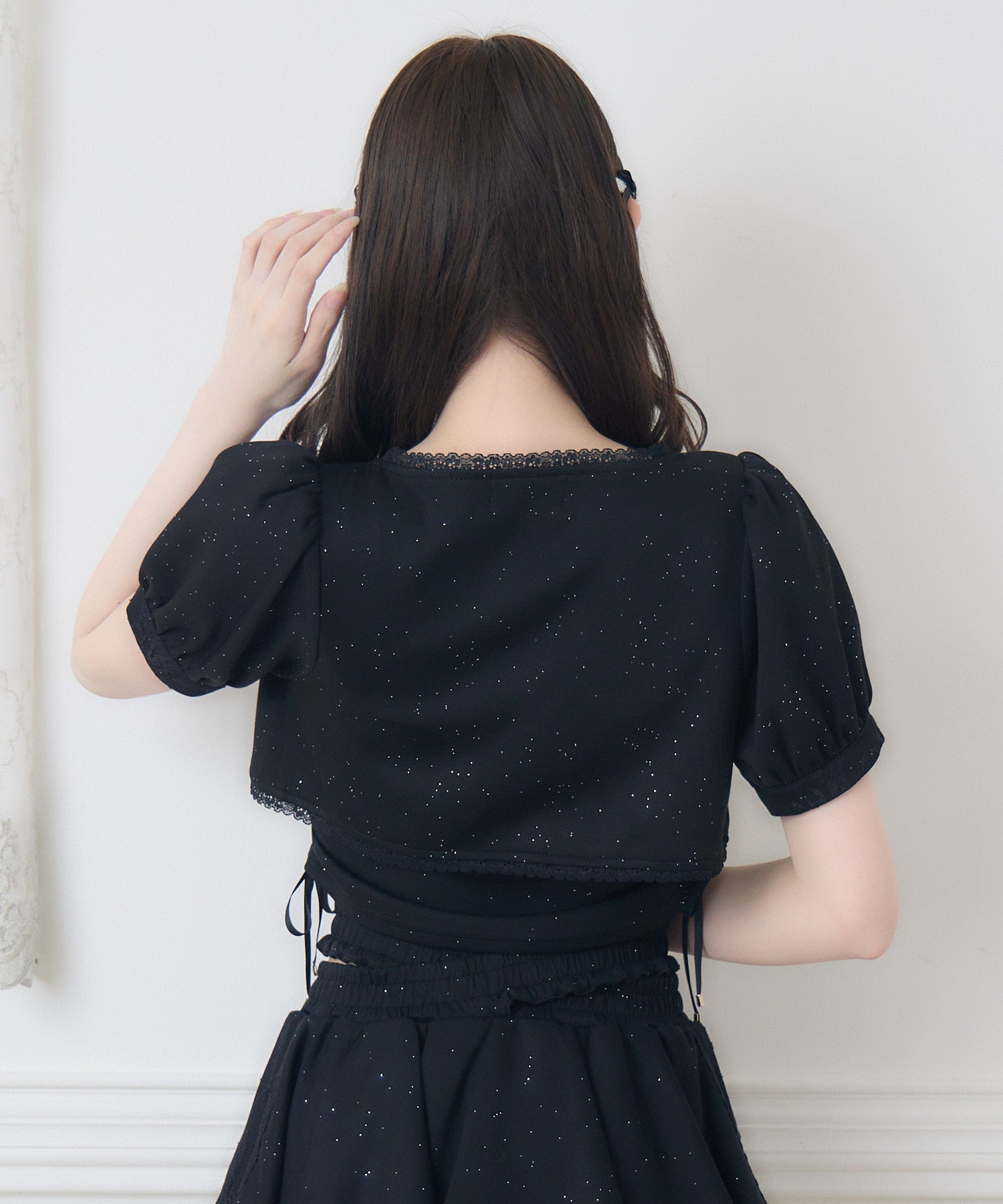 ラメスウェットキャミボレロセット | Rlab store