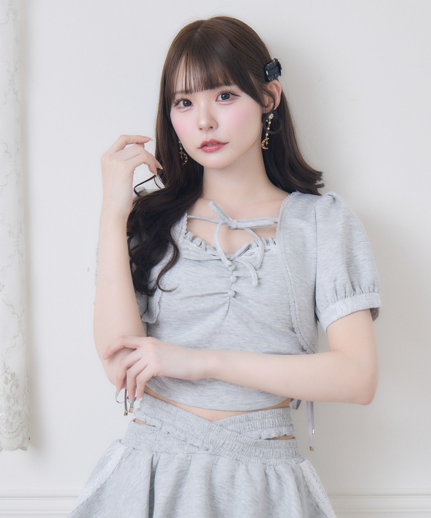 ラメスウェットキャミボレロセット | Rlab store
