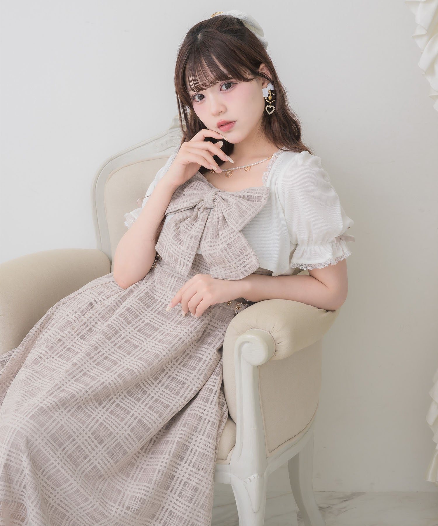 ボレロセットビッグリボンキャミワンピース | Rlab store