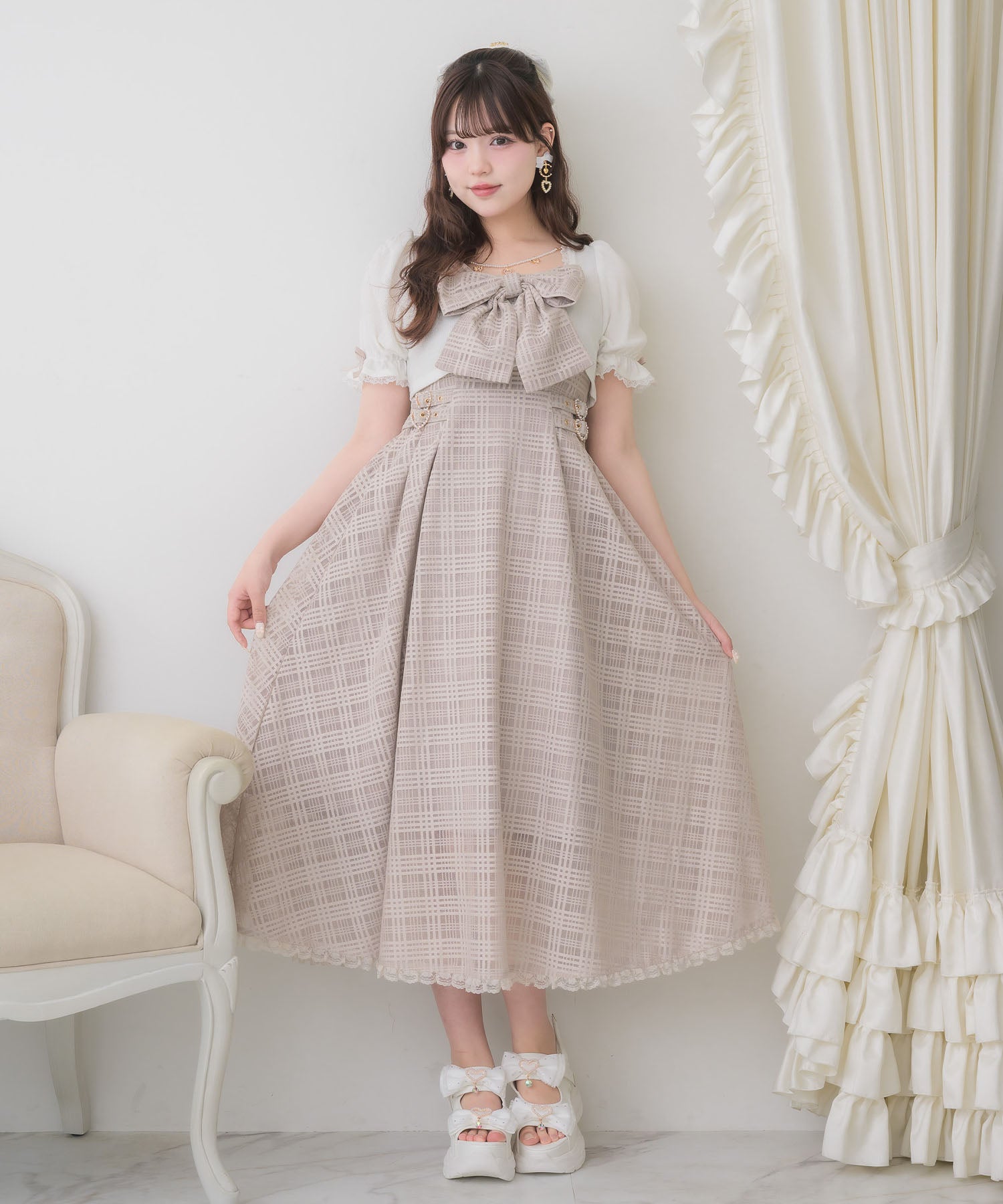 ボレロセットビッグリボンキャミワンピース | Rlab store