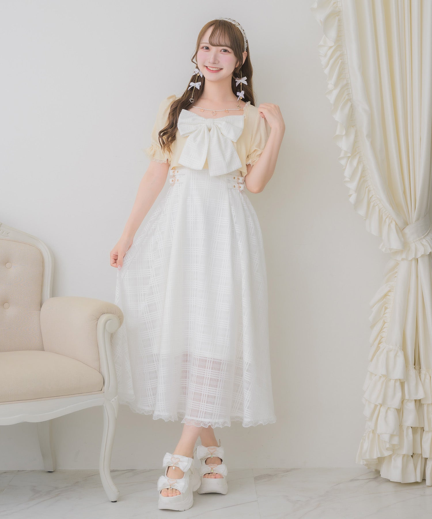 ボレロセットビッグリボンキャミワンピース | Rlab store