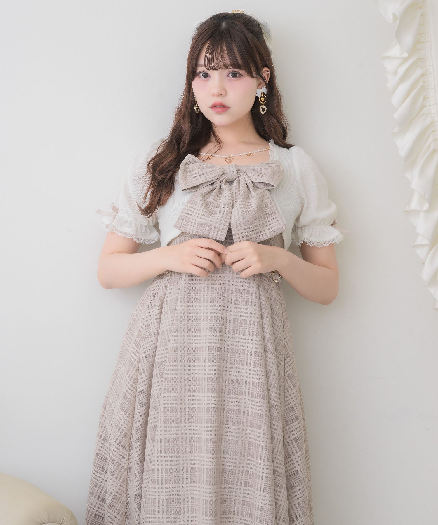 ボレロセットビッグリボンキャミワンピース | Rlab store
