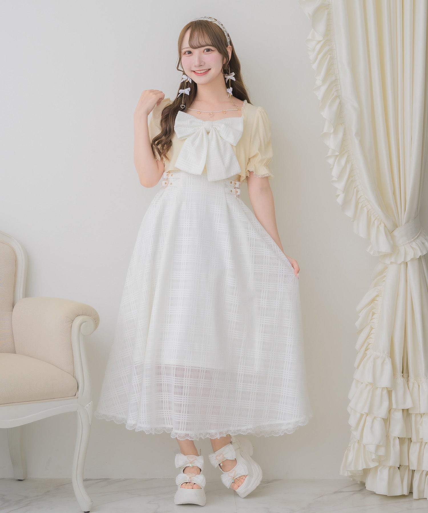 ボレロセットビッグリボンキャミワンピース | Rlab store