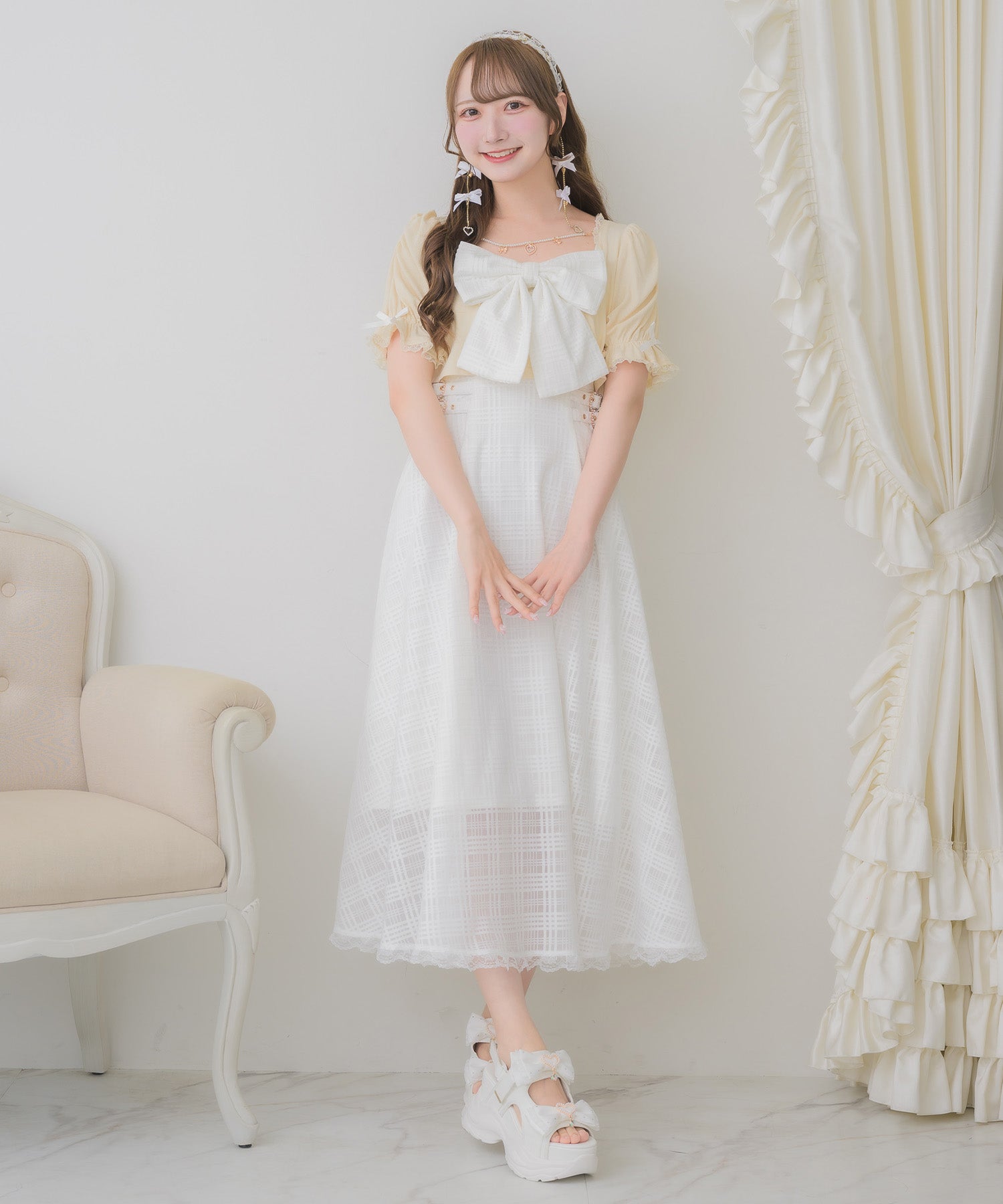 ボレロセットビッグリボンキャミワンピース | Rlab store