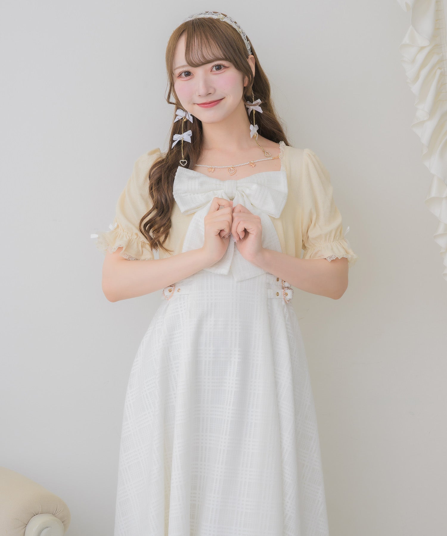 ボレロセットビッグリボンキャミワンピース | Rlab store