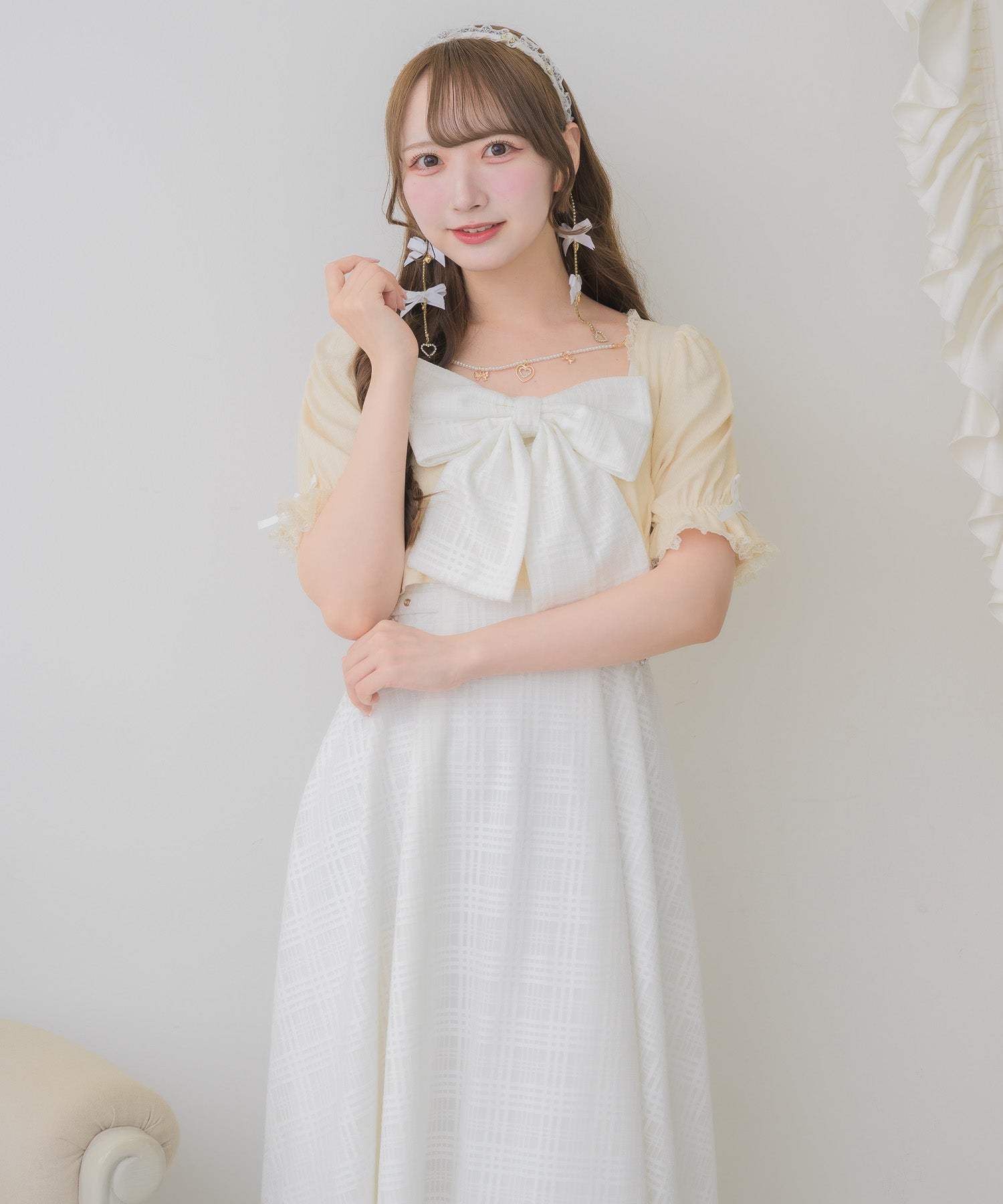 ボレロセットビッグリボンキャミワンピース | Rlab store