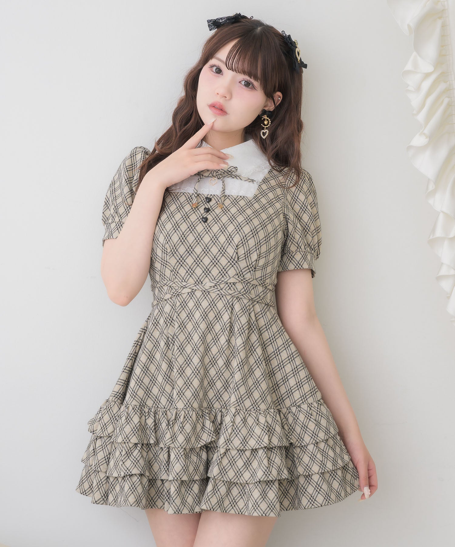 ティアードフリルカットワンピース | Rlab store