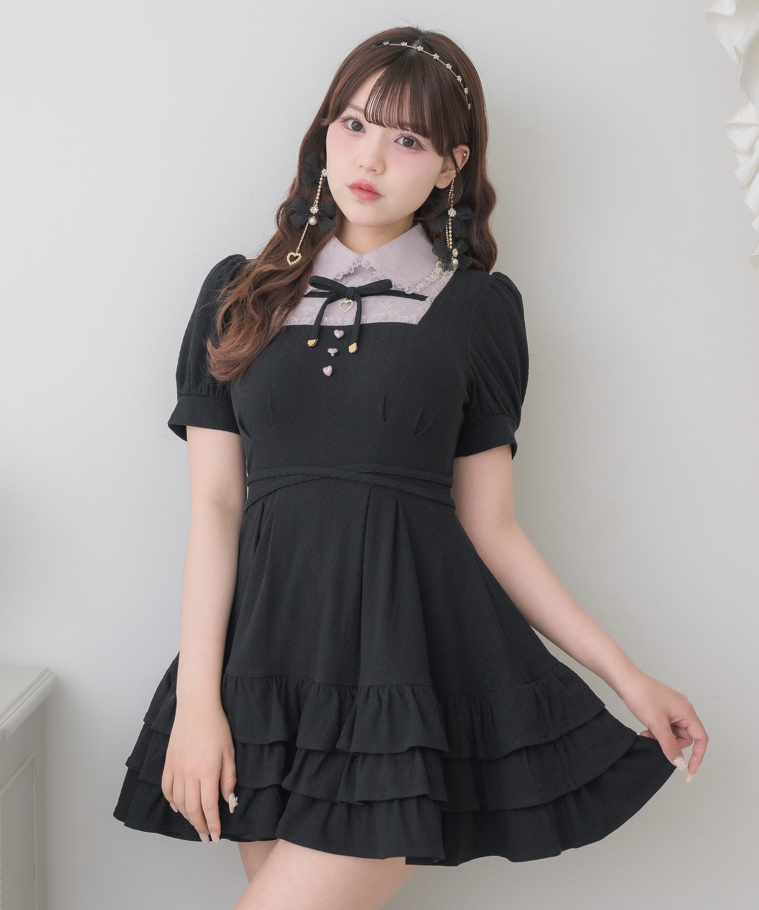ティアードフリルカットワンピース | Rlab store