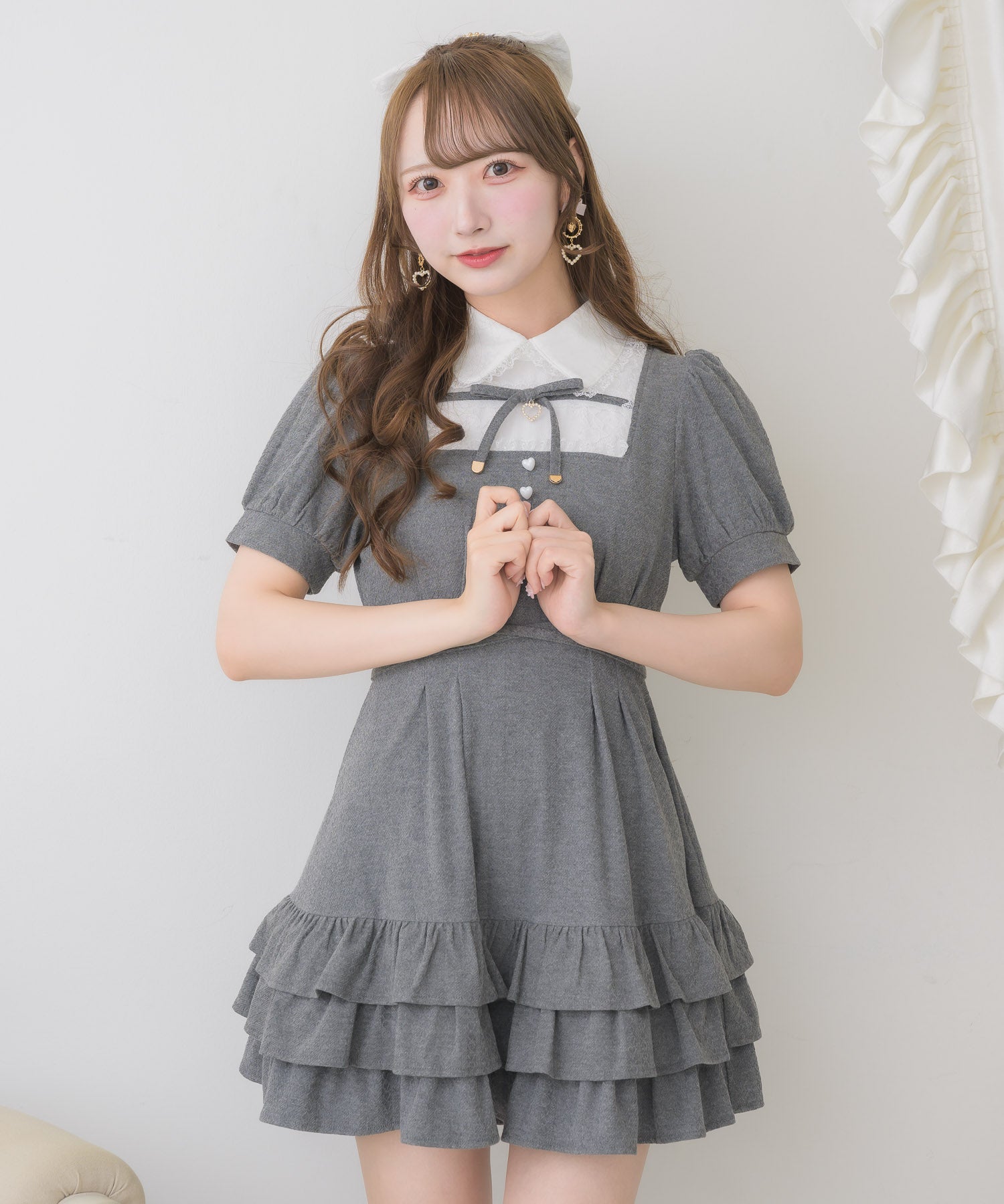 ティアードフリルカットワンピース | Rlab store