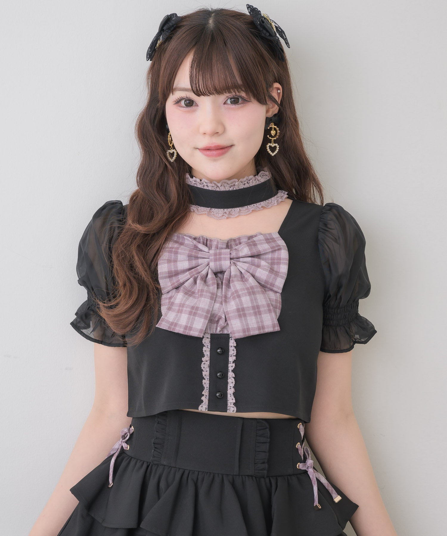 リボンチョーカートップス | Rlab store
