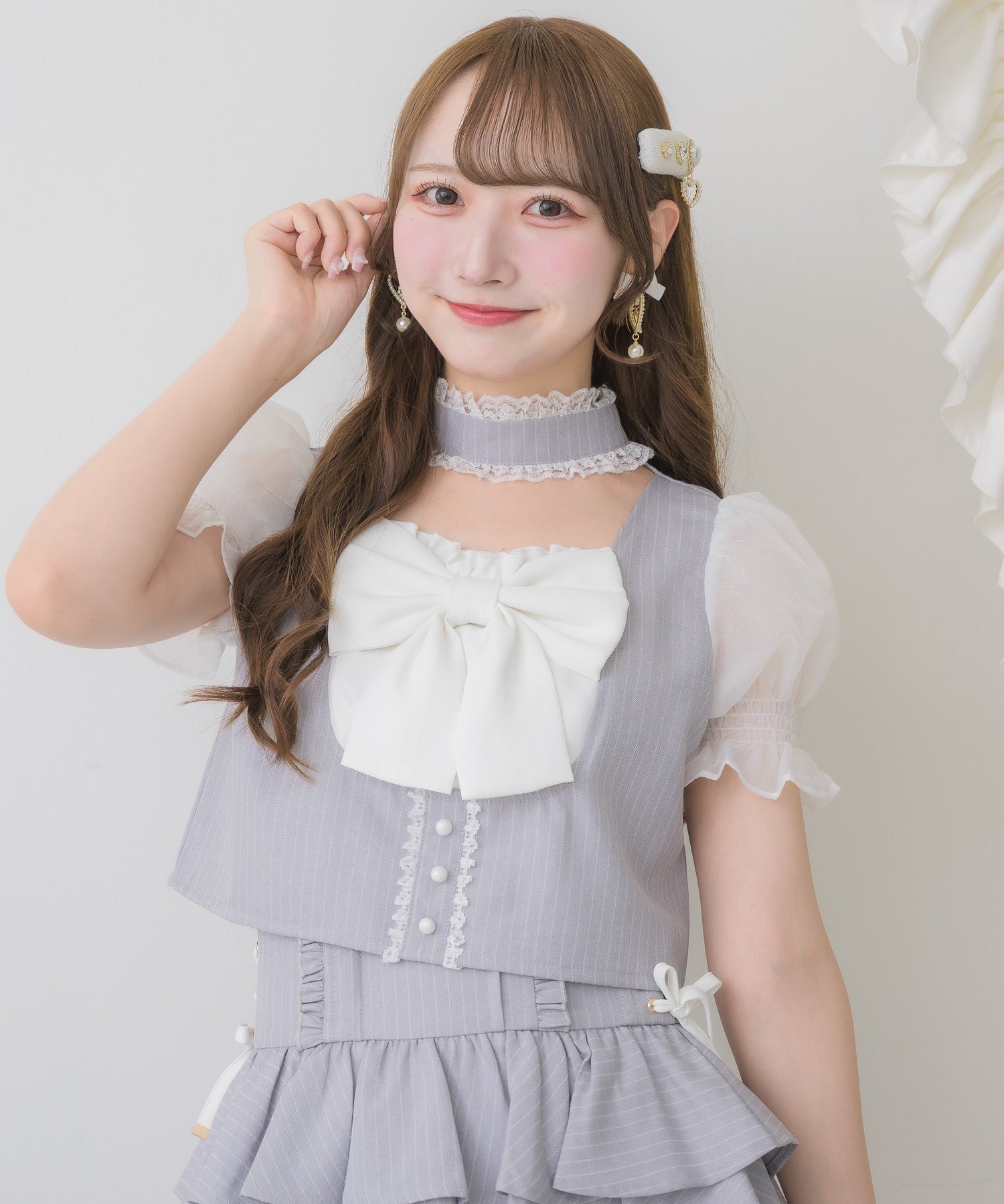 リボンチョーカートップス | Rlab store