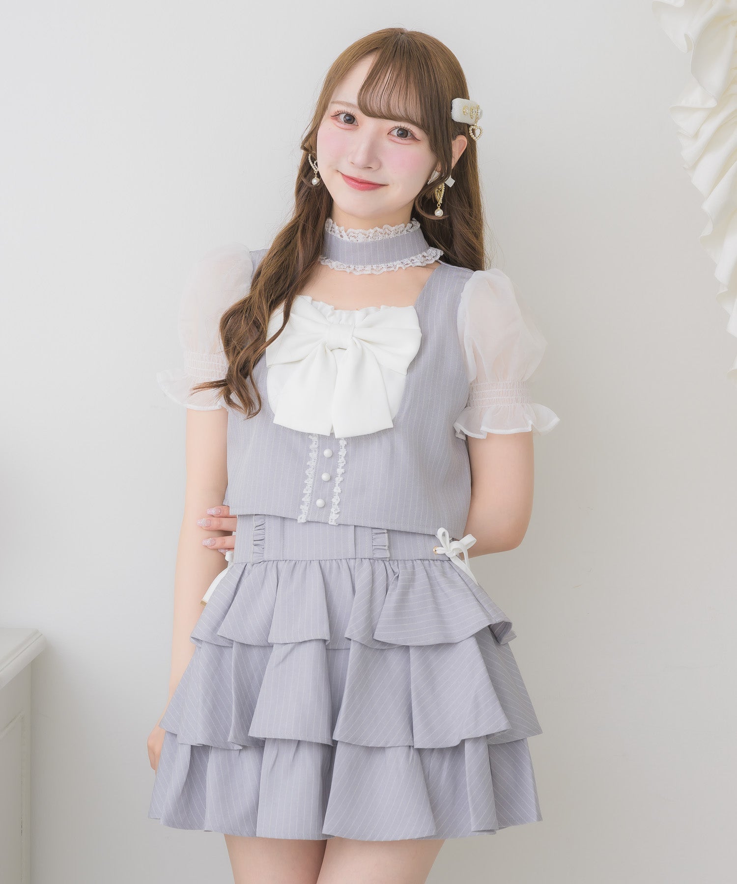 リボンチョーカートップス | Rlab store