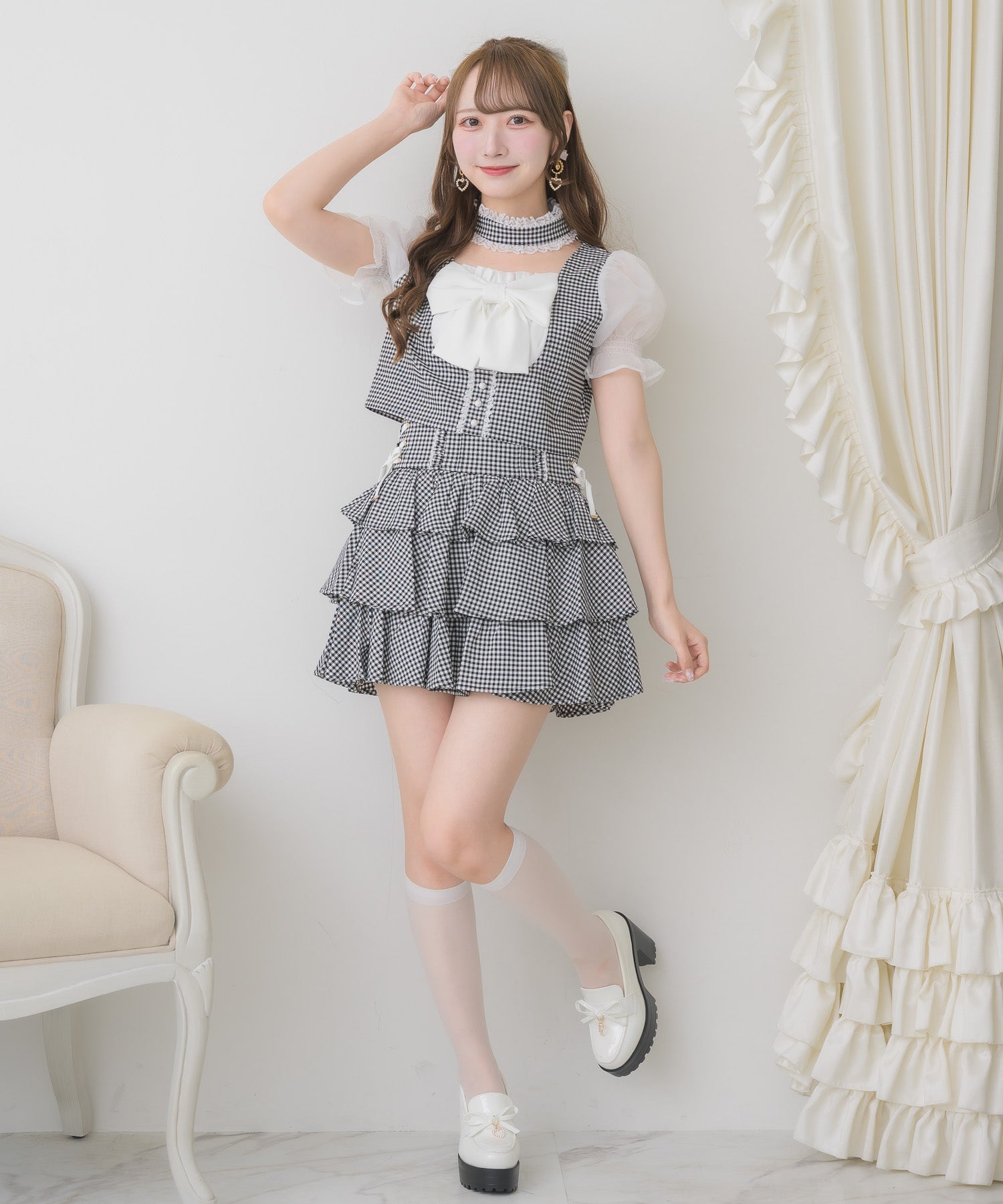 リボンチョーカートップス | Rlab store