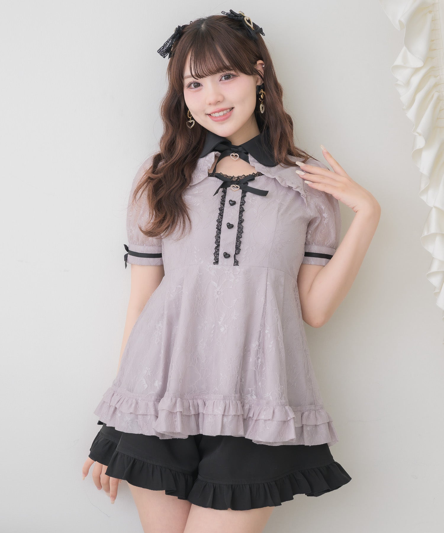 Rosasen レディースセットアップ 総レースセットアップ | Rlab store