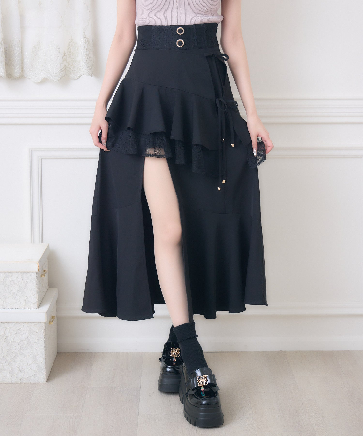 美品✨PLEATS PLEASE 変形 フリル スリット ラップ ロングスカート 000000004026-09.jpg?size=l&w=