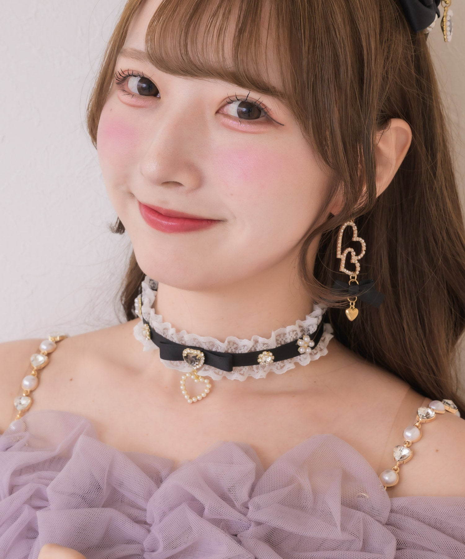 フラワービジューチョーカー | Rlab store