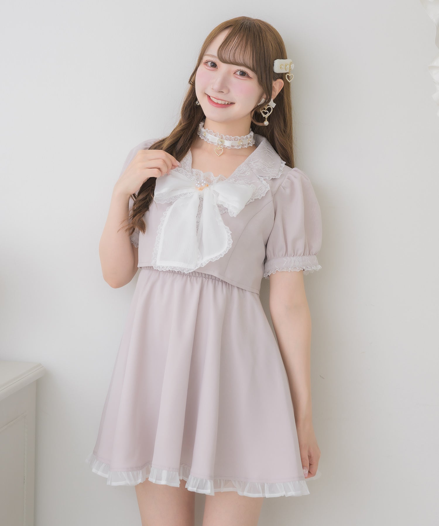 フラワービジューチョーカー | Rlab store