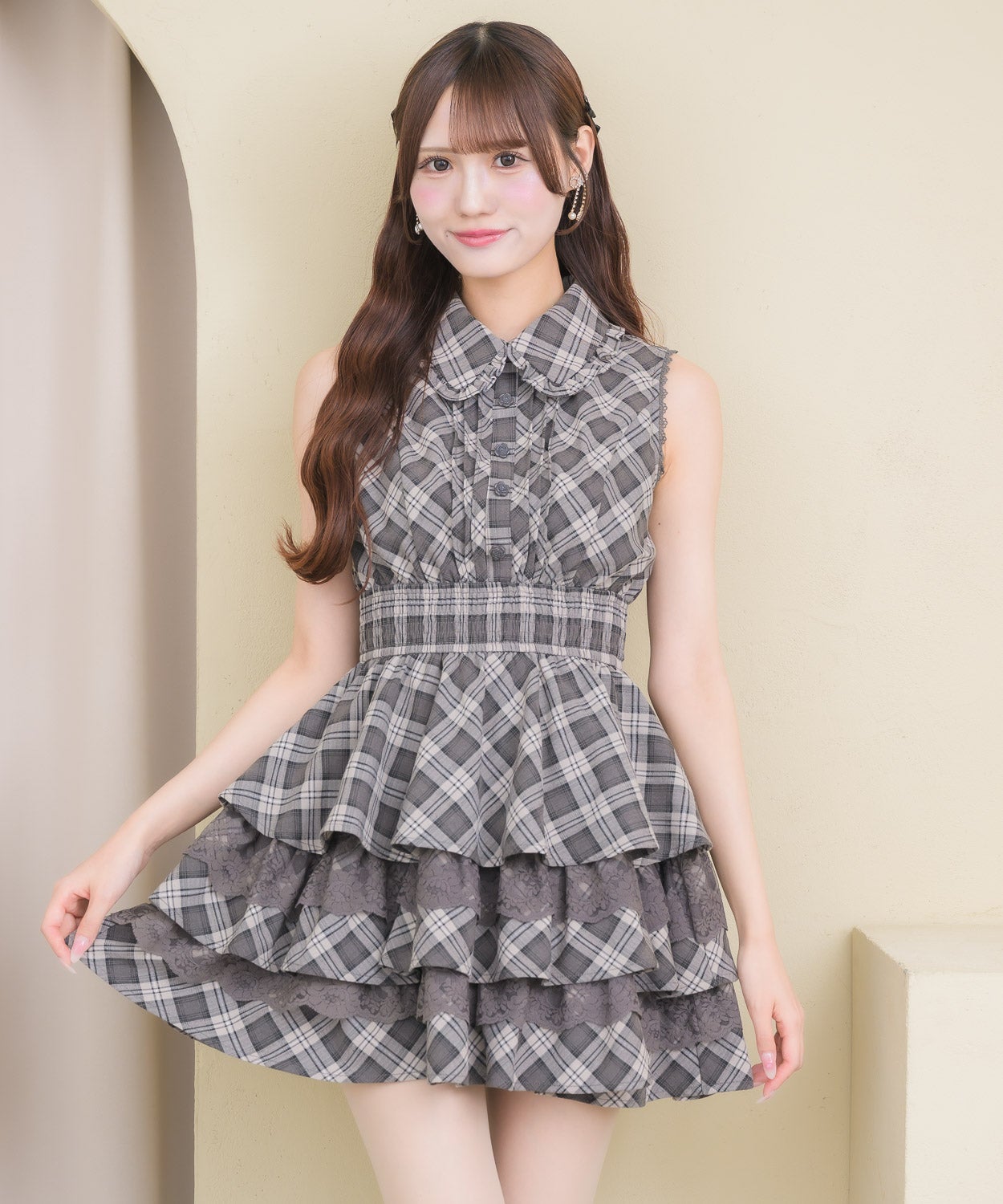 オフショルカーディガンセットワンピース | Rlab store