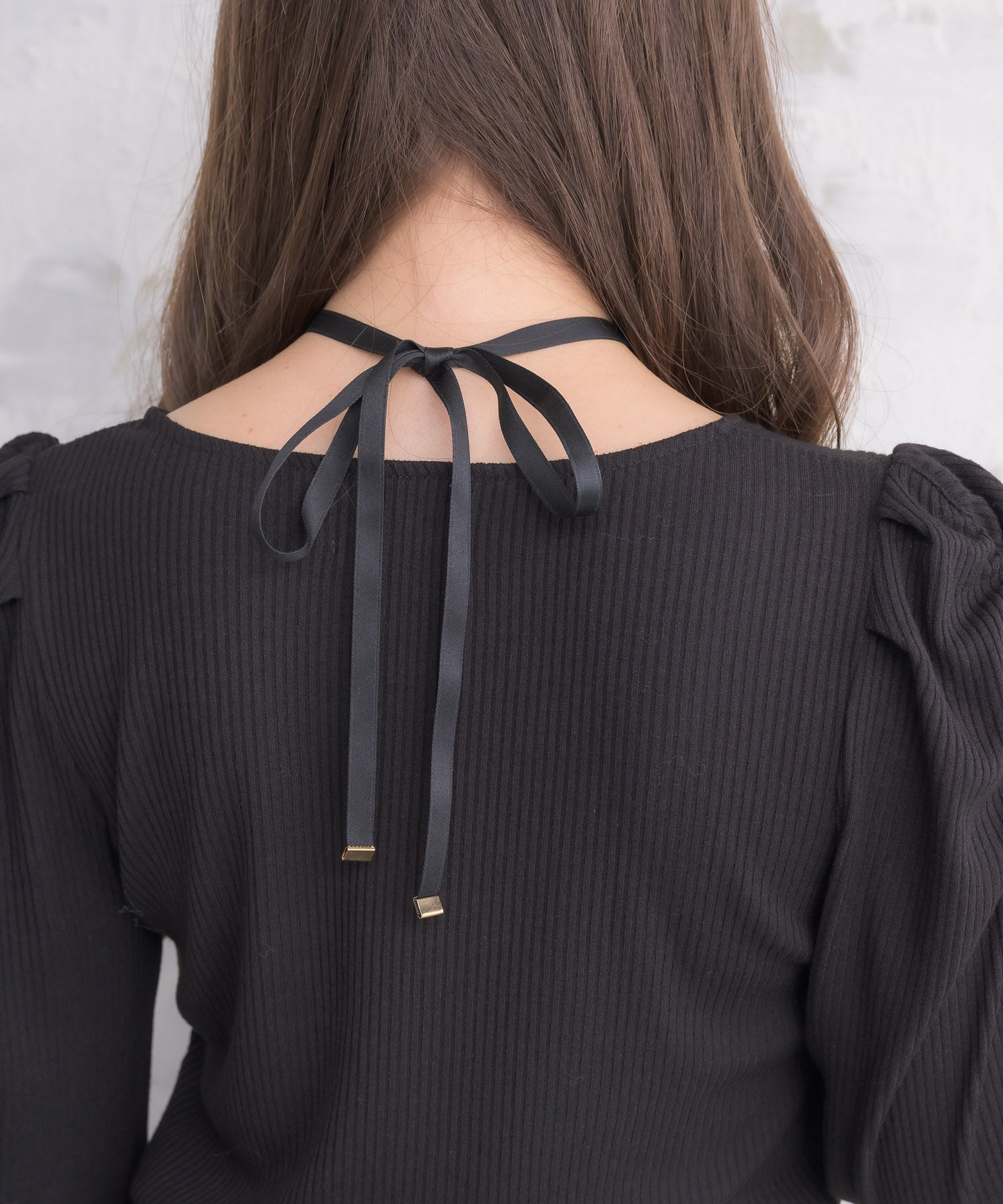 美品　GHOSTPELL 花柄　長袖トップス Sサイズ クロスリボンヨーク切替長袖トップス | Rlab store
