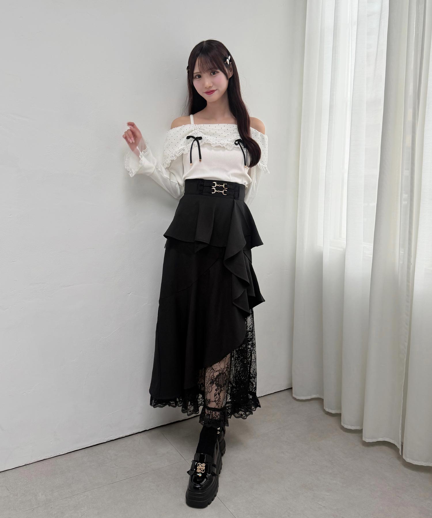 ♡ROJITA♡ アシメティアードスカート | Rlab store