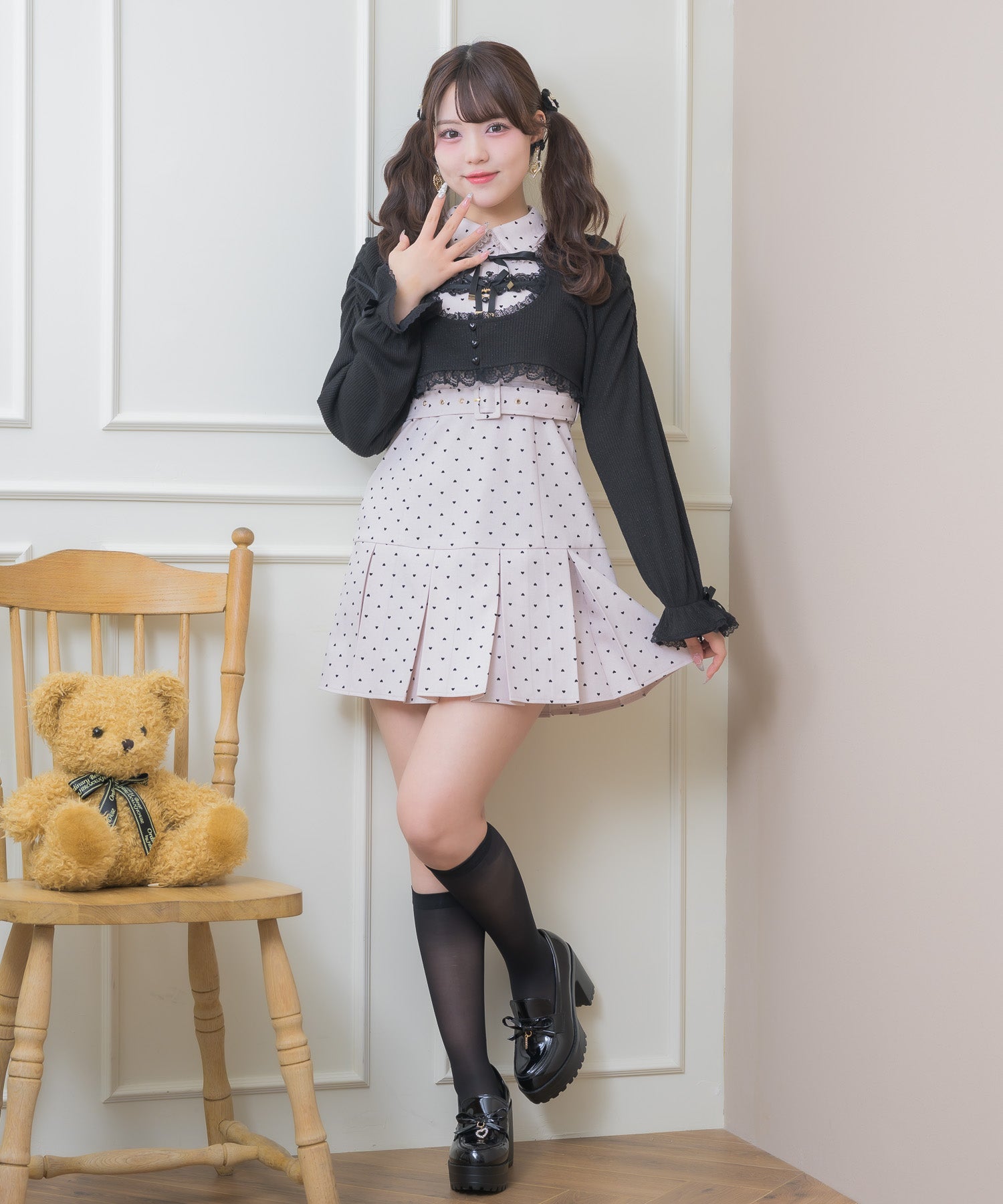 リボンボレロセットワンピース | Rlab store