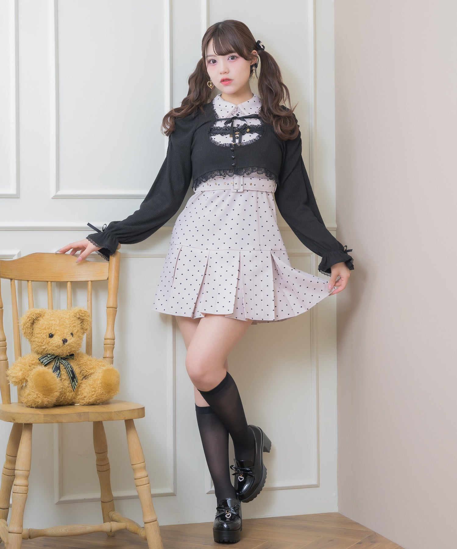 リボンボレロセットワンピース | Rlab store
