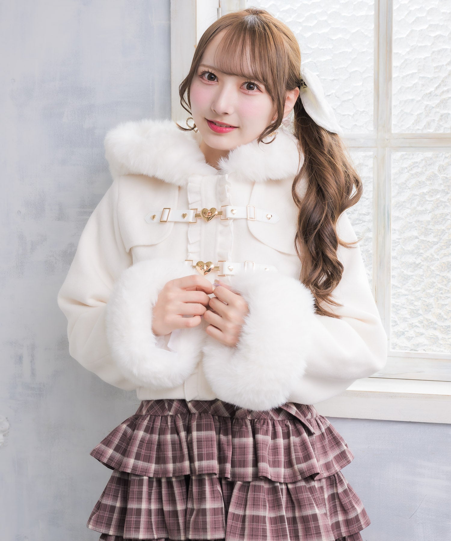 thirteen japan/ヒョウ柄ダッフルコート ショートダッフルコート | Rlab store