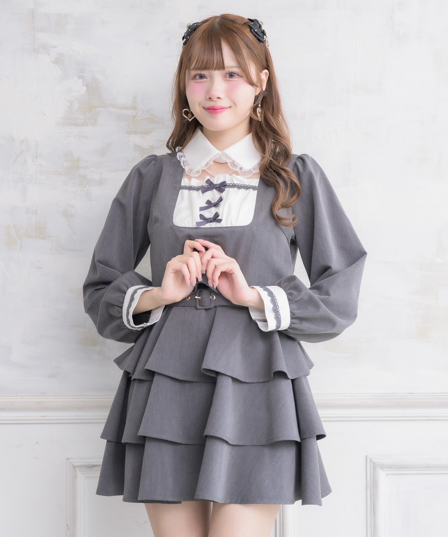 ツーピー風ティアードワンピース | Rlab store