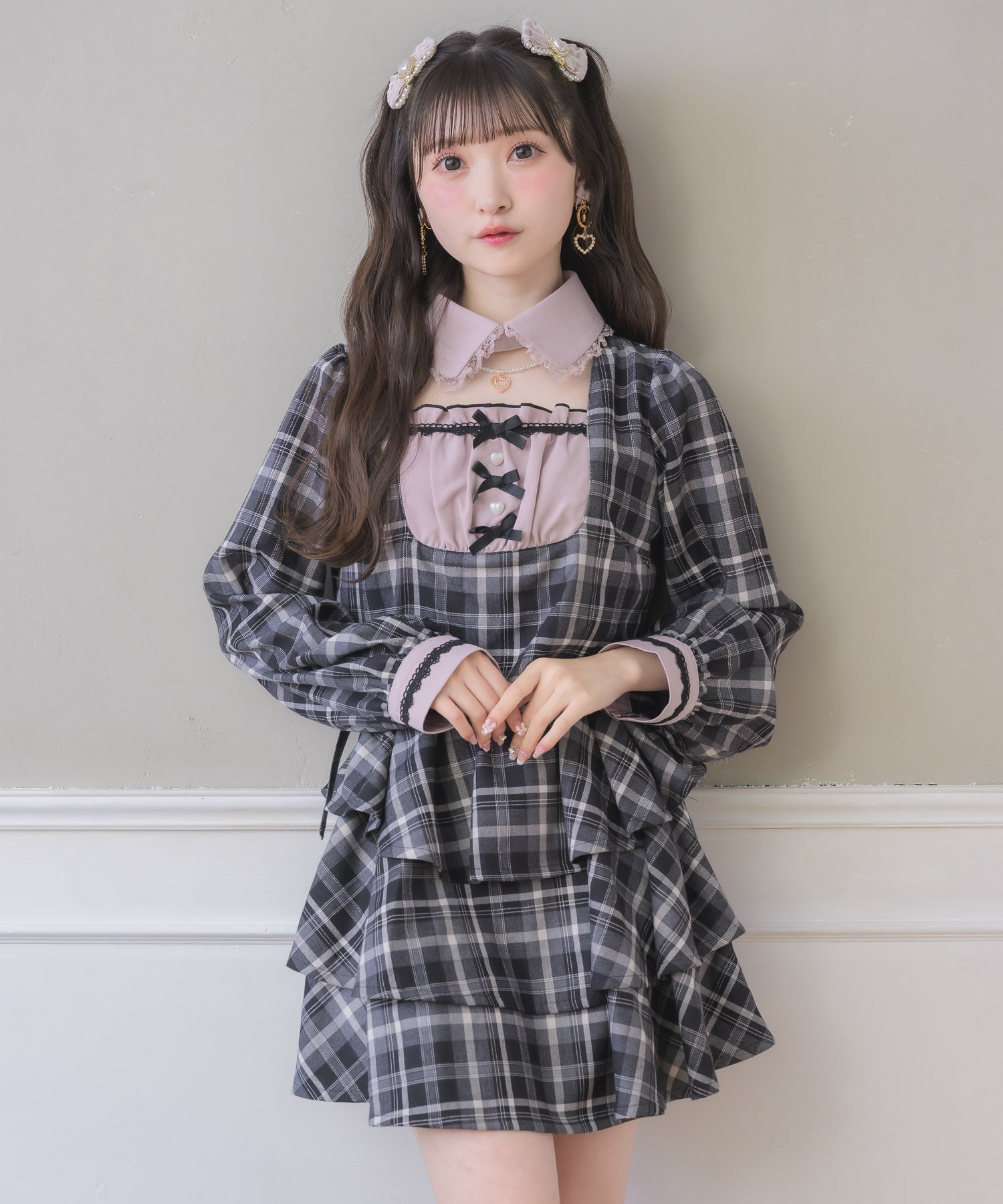 ツーピー風ティアードワンピース | Rlab store